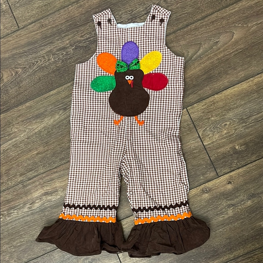 Bailey Boys Turkey Outfit, Size 18 Months